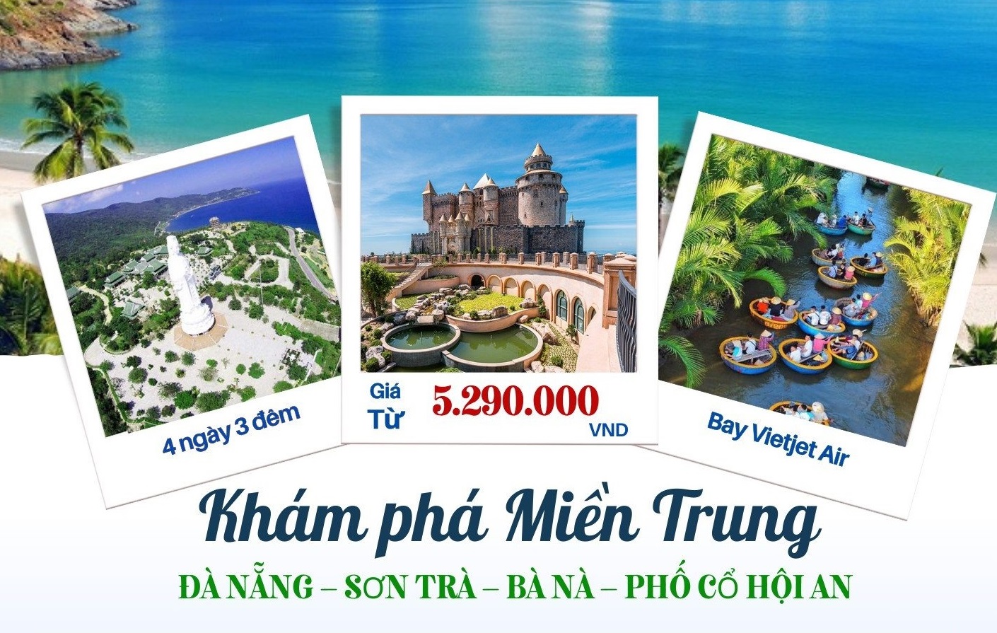Hà Nội – Đà Nẵng – Sơn Trà – Bà Nà – Hội An 4n3đ